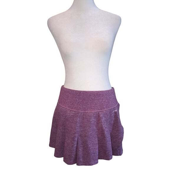 Brooks Running Joyride Pink Pleated Sheep-ish Wool Skirt Medium - Picture 5 of 7